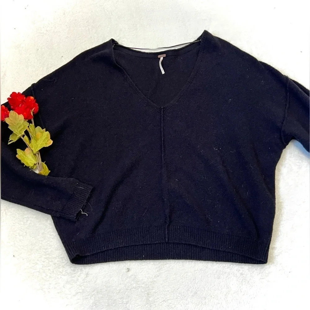 Free People Take Me Places Pullover Sweater - Small